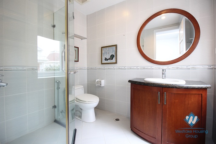 Spacious villa with 5 bedrooms for rent in T block, Ciputra, Hanoi